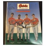 1991 Orioles Last Opening Day Game Program