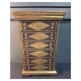 Hand Painted Jewelry Armoire