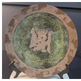 Old Vintage Peruvian plate
