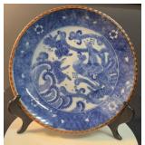 Antique Japanese Meiji Blue & White Porcelain