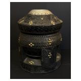 Wooden vase