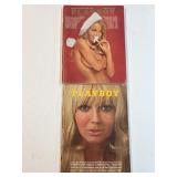 2 Playboy Magazines
