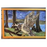 Old Stained glass Artwork