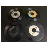 4 vintage 45 RPM vinyl singles