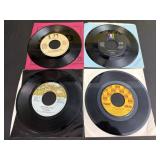 4 vintage 45 RPM vinyl singles