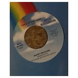 45rpm record in paper sleeve