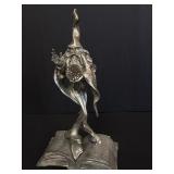 Perth Pewter Wizard Figurine with Crystal