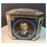 Vintage Queen Elizabeth Coronation Souvenir Tin
