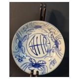 Antique Chinese Blue & White plate