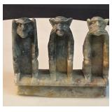 3 Monkeys Statue Do No Evil Say, Hear, See