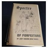 Specter of Forfeiture by Judy Osburn