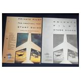 Two Aviation Training Books by Jeppesen Sanderson