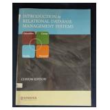 Introduction to Relational Database Management