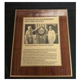 Vintage Framed Newspapers