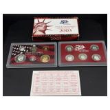United States Mint Silver Proof Set 2003