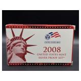 2008 United States Mint Silver Proof Set