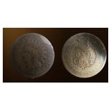 USA Indian Head Cent ï¿½ 1867