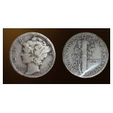 USA Mercury Dime ï¿½ 1924