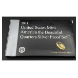 2011 United States Mint America Silver Proof Set