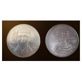 USA Louis Braille Bicentennial Silver Dollar ï¿½