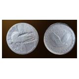 Liberty Quarter ï¿½ 1930 Washington Quarter ï¿½ 1932