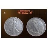Liberty Half Dollar 1947 Franklin Half Dollar 1948