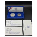 1986 Liberty Half Dollar/ 1986 Liberty Silver
