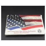 2010 United States Mint Quarters Silver Proof Set