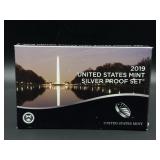 2019 United States Mint Silver Proof Set