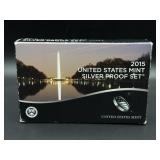 2015 United States Mint Silver Proof Set