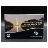 2017 United States Mint Silver Proof Set