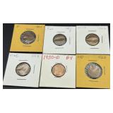 6 USA Lincoln Wheat Cent