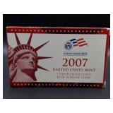 2007 United States Mint Silver Proof Set