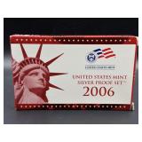 2006 United States Mint Silver Proof Set