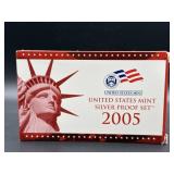 2005 United States Mint Silver Proof Set