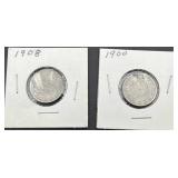 USA Liberty Nickel 1908 - 1900