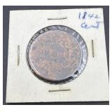 USA Braided Hair Cent ï¿½ 1840