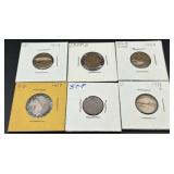 6 USA Lincoln Wheat Cent