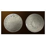 USA Liberty Nickel-with 'CENTS' ï¿½ 1909