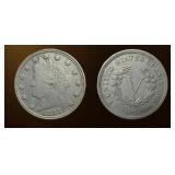 USA 5 cents, Liberty Nickel, without 'CENTS' ï¿½