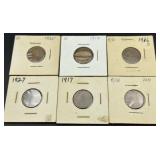 6 USA Lincoln Wheat Cent