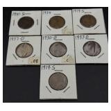 7 USA Lincoln Wheat Cent