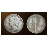 USA Mercury Dime ï¿½ 1927