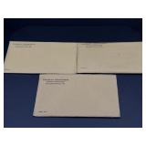 1961- 1963- 1956 United States Mint Proof Set