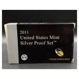 2011 United States Mint Silver Proof Set