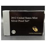 2012 United States Mint Silver Proof Set