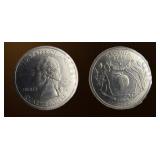 USA Georgia & New Jersey State Quarter ï¿½ 1999