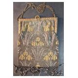 Antique French Steel Purse