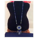 Handmade Beaded Necklace  Beautiful!!