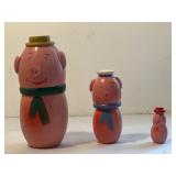 3 Little Pigs Nesting Dolls- Poland